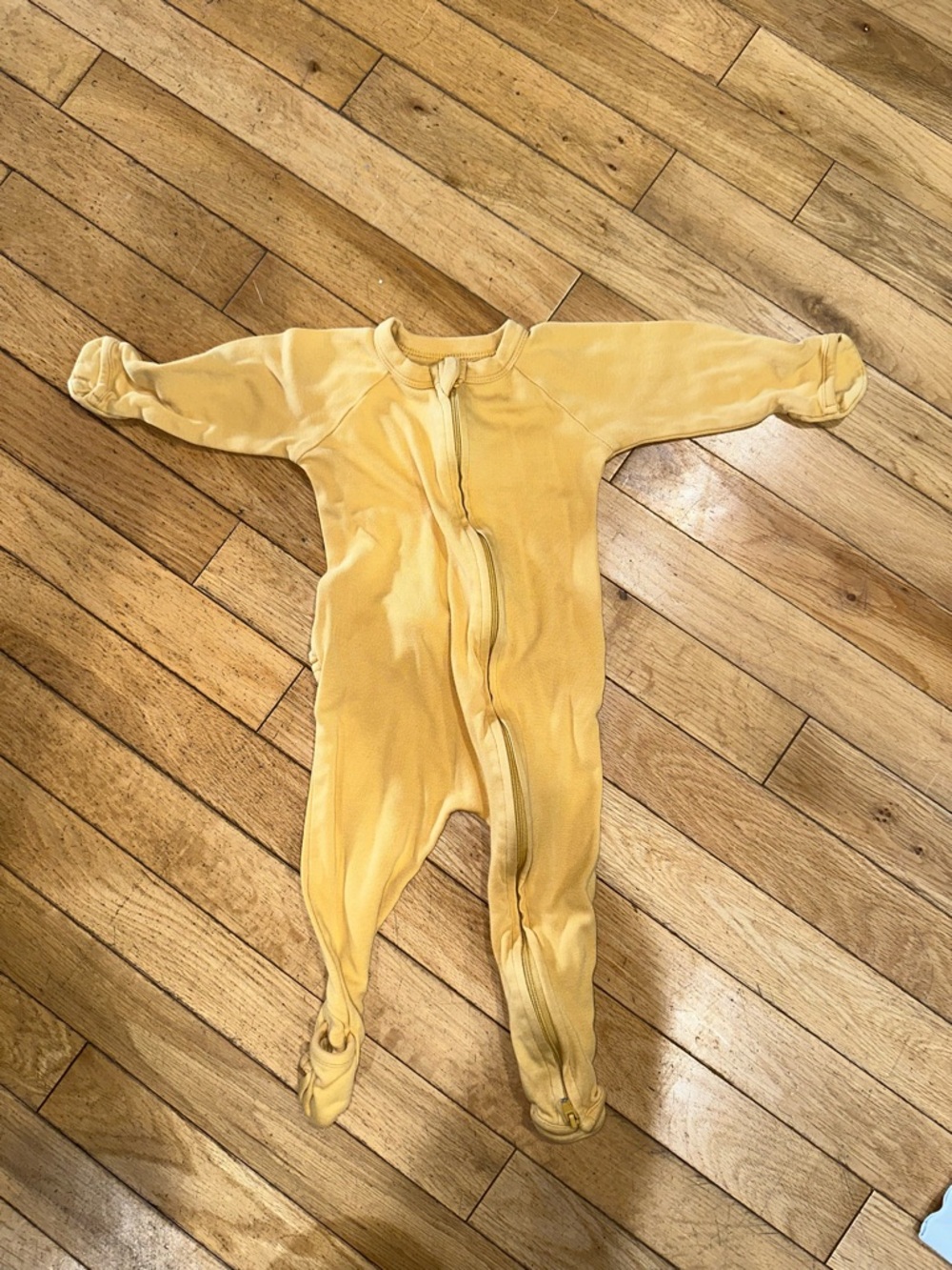 Baby Unisex Goumi long sleeve footie pajama zip